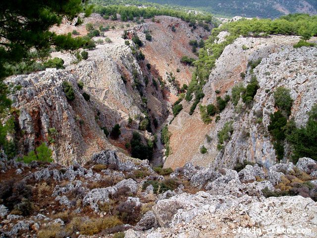 Photo report of a walk around Loutro, Sfakia, Crete, September 2008